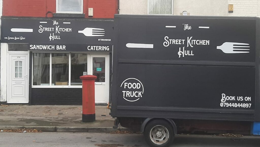 The Street Kitchen Hull are providing refreshments at the FR Scott Trade Open Day