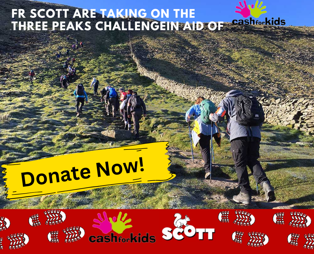 Conquering the Yorkshire Three Peaks for a great cause: FR Scott is Supporting Cash for Kids! Image